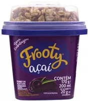 Mängden socker i Sorbet Com Granola Açaí Frooty Pote 200ml