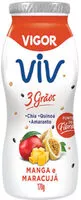 Mängden socker i Iogurte Parcialmente Desnatado Manga E Maracujá Vigor Viv 3 Grãos Frasco 170g
