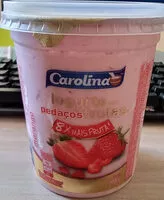 Mängden socker i Iogurte com Pedaços de Frutas