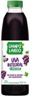 Mängden socker i Suco Integral Uva Tinto Campo Largo Garrafa 900ml