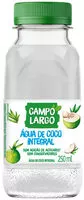 Mängden socker i água De Coco Integral Campo Largo Garrafa 900ml