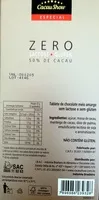 Mängden socker i Chocolate zero lactose e zero glúten. 50%de cacau