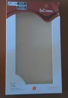 Mängden socker i la creme