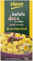 Mängden socker i Batata Doce Cubos Cozida No Vapor Vapza Caixa 500g 2 Unidades