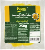 Mängden socker i Mandioquinha Vapza Single 250g