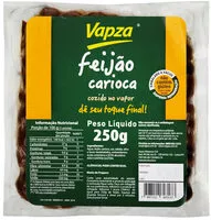 Mängden socker i Feijão Carioca Cozido No Vapor Vapza Caixa 250g