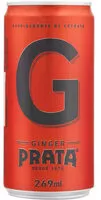 Mängden socker i Refrigerante Ginger Prata Lata 269ml