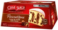 Mängden socker i Bolo De Páscoa Com Gotas De Chocolate Ao Leite Recheio Creme De Avelã Com Cacau Casa Suíça Pascoattone Caixa 550g