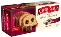 Mängden socker i Bolo Suíço Baunilha Recheio Trufado Chocolate Amargo Cobertura Chocolate Casa Suíça Premium Caixa 340g