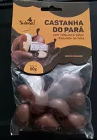Mängden socker i Castanha do Pará com cobertura sabor chocolate ao leite