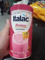 Mängden socker i Pó para preparo de bebidas sabor morango