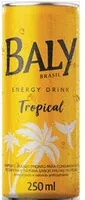 Mängden socker i Energético Tropical Baly Lata 250ml