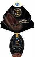 Mängden socker i Ovo De Páscoa Amargo 70 Cacau Bon O Bon Arcor 150g