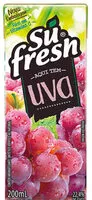 Mängden socker i Bebida Adoçada Uva Sufresh Caixa 200ml