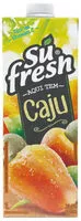 Mängden socker i Bebida Adoçada Caju Sufresh Caixa 1l