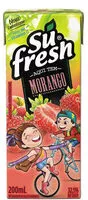 Mängden socker i Bebida Adoçada Morango Sufresh Caixa 200ml