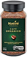 Mängden socker i Café Solúvel Liofilizado Orgânico Native Vidro 90g