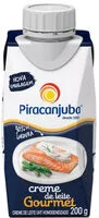 Mängden socker i Creme De Leite Uht Homogeneizado Piracanjuba Gourmet Caixa Com Tampa 200g