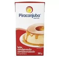 Mängden socker i Leite Condensado Semidesnatado Piracanjuba Caixa 395g