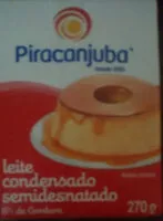 Mängden socker i Leite Condensado Semidesnatado Piracanjuba Caixa 270g