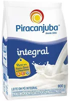 Mängden socker i Leite Pó Integral Piracanjuba Pacote 800g