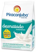 Mängden socker i Leite Pó Instantâneo Desnatado Piracanjuba Sachê 600g