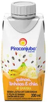 Mängden socker i Bebida Láctea Uht Banana Com Quinoa, Linhaça E Chia Piracanjuba Caixa 200ml