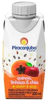 Mängden socker i Bebida Láctea Uht Mamão Maçã Com Quinoa, Linhaça E Chia Piracanjuba Caixa 200ml