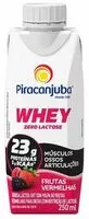 Mängden socker i Bebida Láctea Uht Frutas Vermelhas Zero Lactose Piracanjuba Whey Caixa 250ml