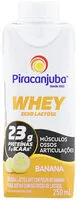 Mängden socker i Bebida Láctea Uht Banana Zero Lactose Piracanjuba Whey Caixa 250ml