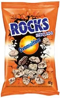 Mängden socker i Flocos De Cereais Ovomaltine Mesclado Rocks Pacote 40g