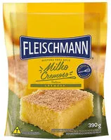 Mängden socker i Mistura Para Bolo Cremoso Milho Fleischmann Sachê 390g