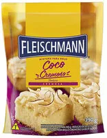 Mängden socker i Mistura Para Bolo Cremoso Coco Fleischmann Sachê 390g