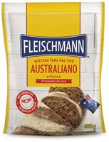 Mängden socker i Mistura Para Pão Australiano Mel Fleischmann Pacote 450g
