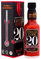 Mängden socker i Molho De Pimenta Bhut Jolokia Bombay Herbs Spices Chilli Code Vidro 60ml