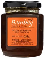 Mängden socker i Geleia Abacaxi Com Pimenta Bombay Herbs Spices Vidro 235g