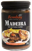 Mängden socker i Molho Madeira Para Carne Bombay Herbs Spices Vidro 350g