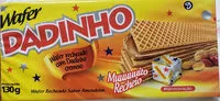 Mängden socker i Wafer Dadinho