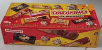 Mängden socker i Caixa de Chocolates Família Dadinho Exclusividades 185g