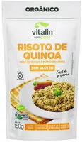 Mängden socker i Risoto Orgânico De Quinoa Cenoura E Mandioquinha Sem Glúten Vitalin Pouch 150g