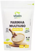 Mängden socker i Mix De Farinhas Multiuso Integral Sem Glúten Vitalin Pouch 500g
