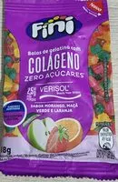 Mängden socker i Balas de Gelatina com Colageno Zero Açúcares