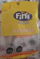 Mängden socker i fini gomitas gusanos
