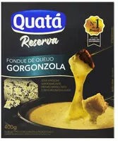 Mängden socker i Fondue De Queijo Gorgonzola Quatá Reserva Caixa 400g