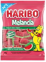 Mängden socker i Bala De Gelatina Melancia Haribo Pacote 80g