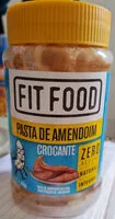 Mängden socker i Pasta De Amendoim Crocante Integral Fit Food Pote 450g