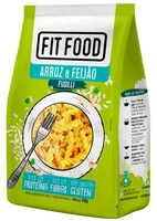 Mängden socker i Macarrão De Arroz Com Feijão Fusilli Fit Food Pacote 200g