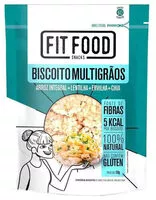 Mängden socker i Biscoito De Arroz Integral Multigrãos Fit Food Pouch 90g