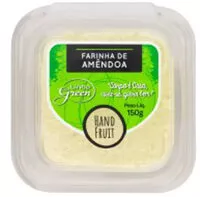 Mängden socker i Farinha De Amêndoa Hand Fruit Green Pote 150g