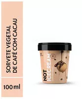 Mängden socker i Sorvete à Base De Vegetais Café Com Cacau Not Pote 100ml